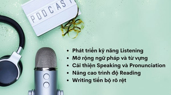 Tại sao nên áp dụng cách học Tiếng Anh qua Podcast