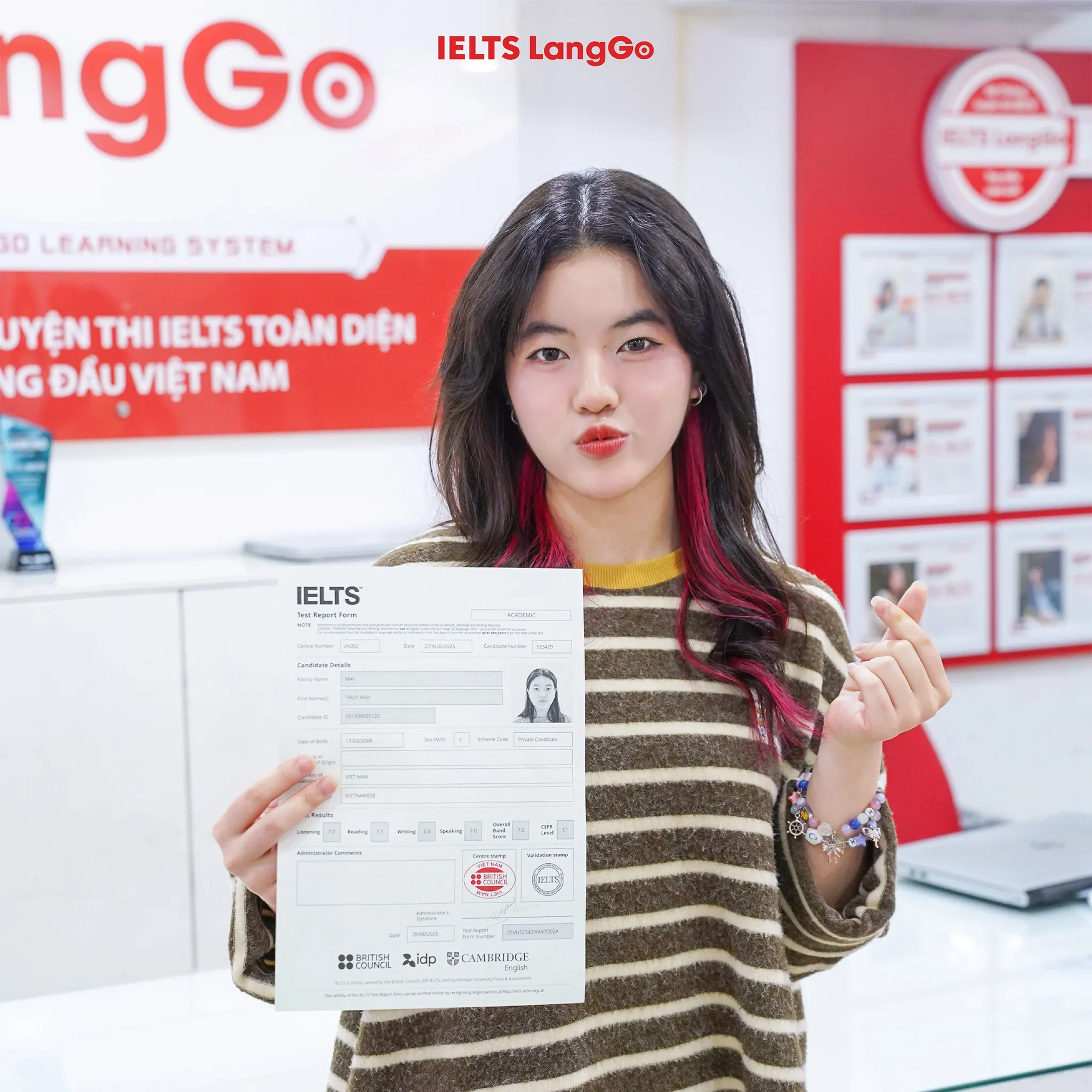 Lớp học IELTS LangGo