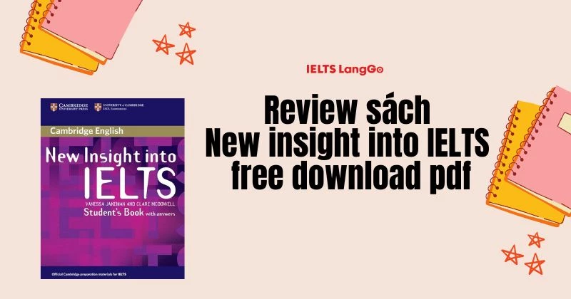 Review sách New insight into IELTS - PDF + Audio Free download