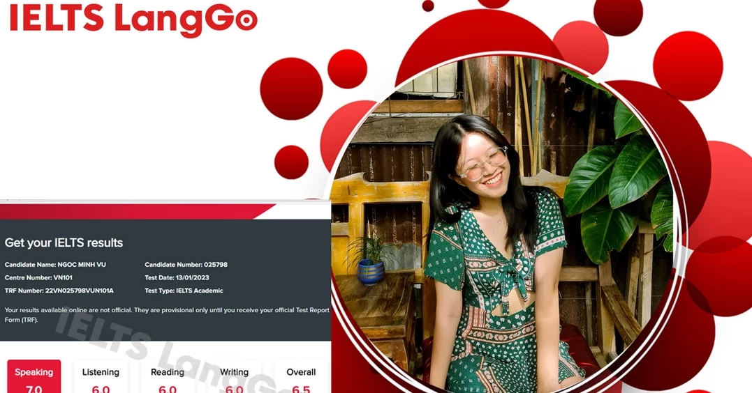 Bạn Vũ Ngọc Minh - Đạt 7.0 Speaking khi chưa hoàn thành lớp band 6.0