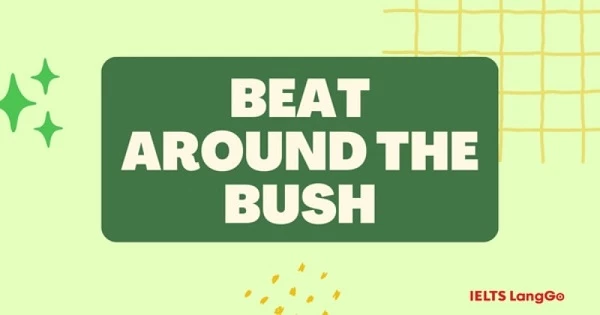Beat around the bush là gì? Nguồn gốc, cách dùng và từ đồng nghĩa