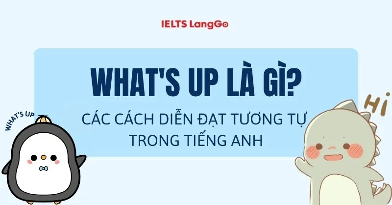 What's up là gì? Cách dùng và các cách diễn đạt tương đương