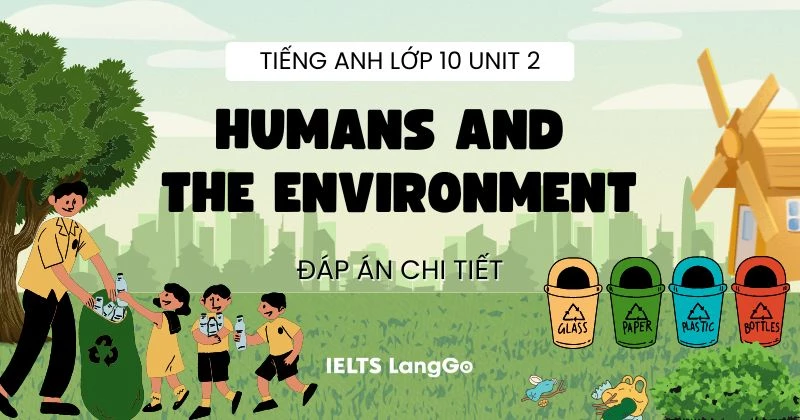 Giải Tiếng Anh 10 Unit 2 Global Success: Humans and the Environment