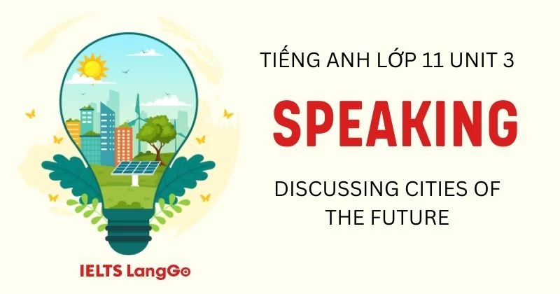 Tiếng Anh lớp 11 Unit 3 Speaking: Discussing cities of the future