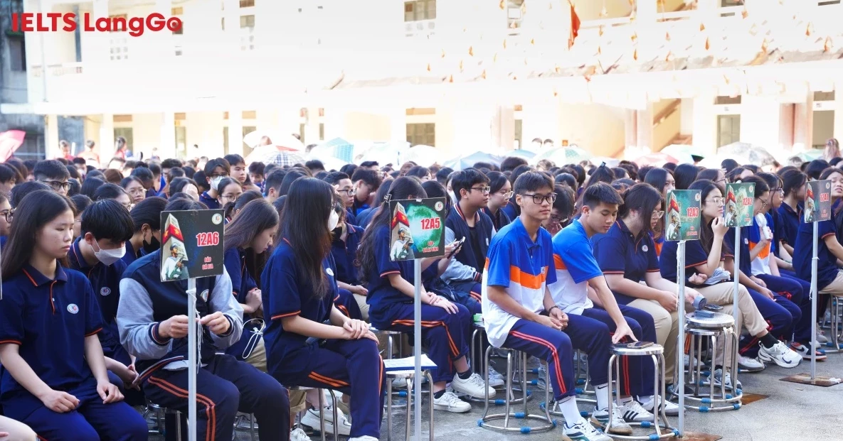 THPT Lê Lợi bùng nổ khí thế với hơn 700 học sinh tham gia Vòng sơ loại đầu tiên Unlock the IELTS 2025