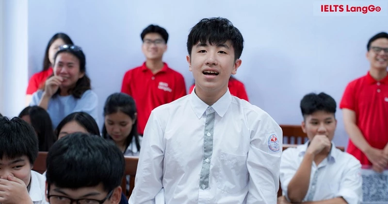 Học sinh THPT Đoàn Kết sẵn sàng chinh phục Unlock The IELTS 2025