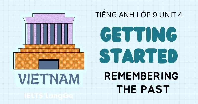 Giải Tiếng Anh lớp 9 Unit 4 Getting Started: Remembering the past