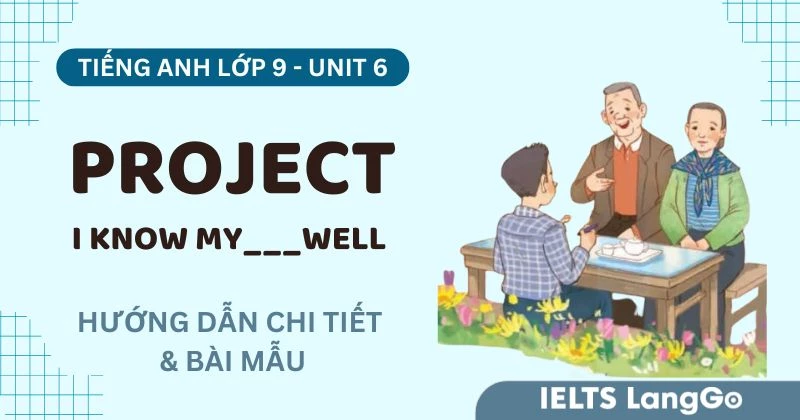 Hướng dẫn thực hiện Project Unit 6 lớp 9 Global Success và bài mẫu