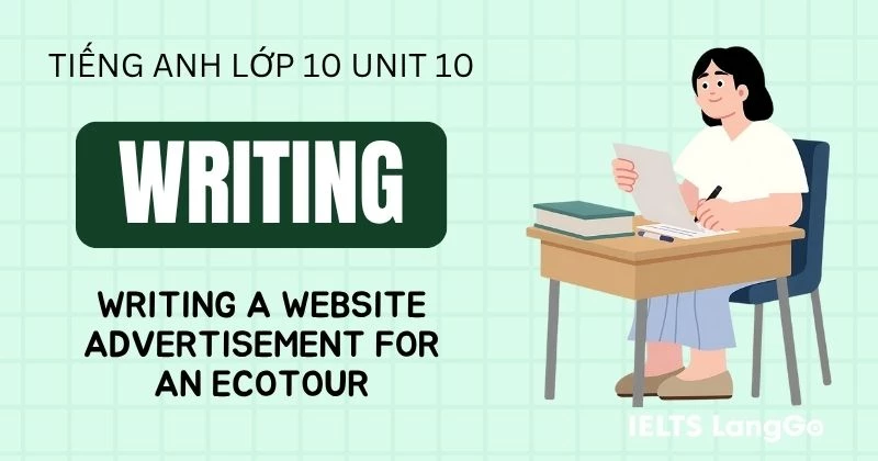 Tiếng Anh 10 Unit 10 Writing a website advertisement for an ecotour