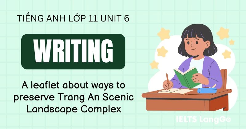 Đáp án phần Writing Unit 6 lớp 11 Global Success kèm bài mẫu