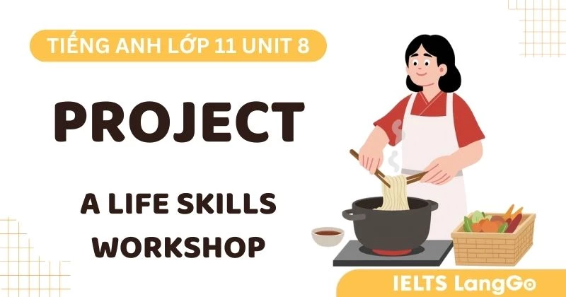 Hướng dẫn Tiếng Anh 11 Unit 8 Project: A life skills workshop & bài mẫu