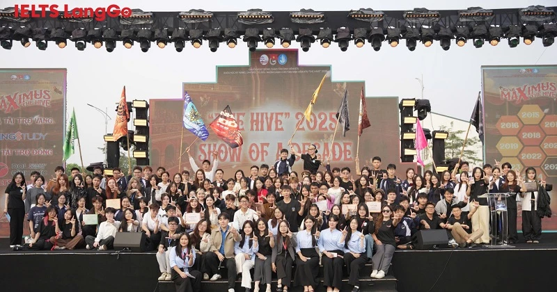 IELTS LangGo đồng hành cùng sinh viên Đại học Luật ĐHQGHN tại The Hive 2025