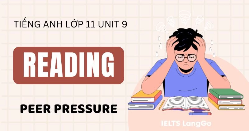 Giải Tiếng Anh 11 Unit 9 Reading sách Global Success: Peer pressure
