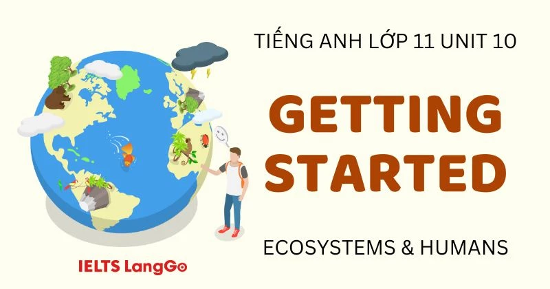 Đáp án Getting started Unit 10 lớp 11 Global Success: The ecosystem