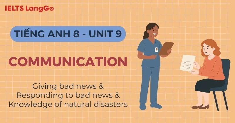 Giải bài tập Tiếng Anh lớp 8 Unit 9 Communication sách Global Success