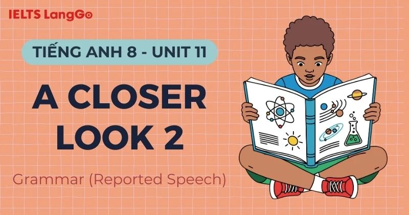 Giải Tiếng Anh lớp 8 Unit 11 A Closer Look 2: Grammar (Reported Speech)