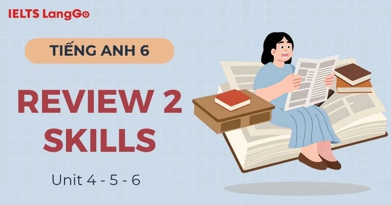 Lời giải Tiếng Anh 6 Review 2  Skills Global Success chi tiết, đầy đủ