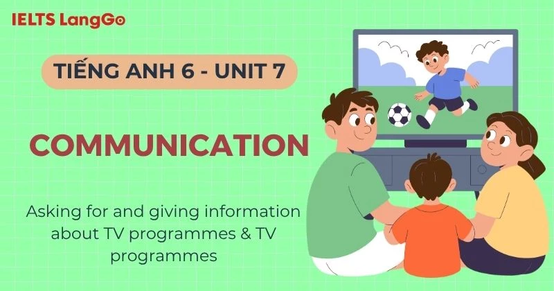 Lời giải Tiếng Anh 6 Unit 7 Communication Global Success chi tiết