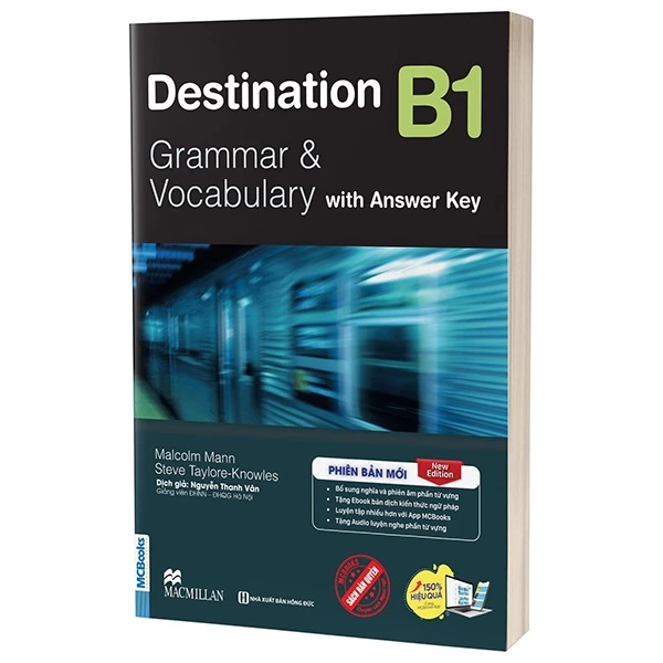 Cuốn sách Destination B1 dành cho trình độ Intermediate