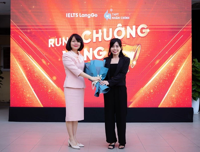 Cuộc thi Rung Chuông Vàng do IELTS LangGo phối hợp với Trường THPT Nhân Chính tổ chức