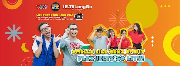 IELTS LangGo là đối tác của IELTS Face-off (IFO) trên VTV7