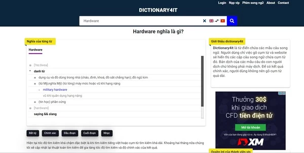 Từ điển chuyên ngành công nghệ thông tin Dictionary4IT
