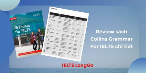 Review sách Collins Grammar For IELTS chi tiết