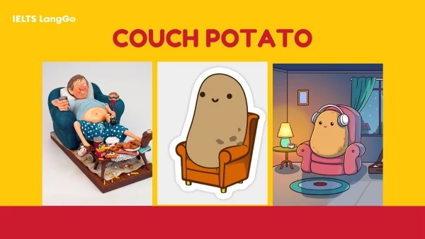 Mẫu hội thoại với A couch potato