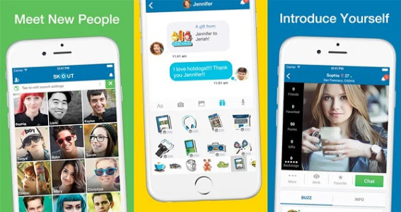 SKOUT - app giúp kết nối và trò chuyện với hơn 300 triệu người