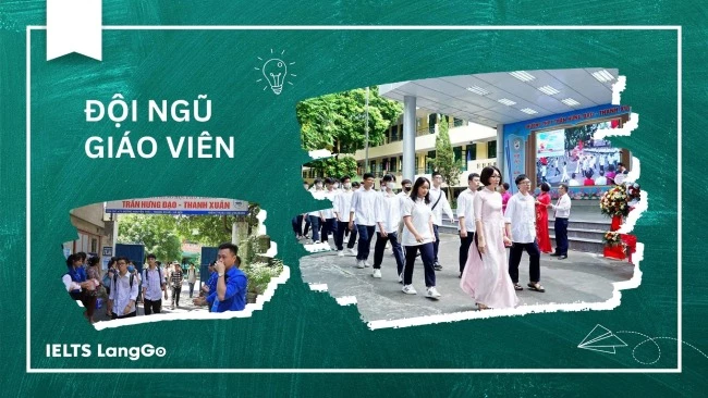 Trường Trần Hưng Đạo Thanh Xuân Hà Nội có đội ngũ giáo viên chuyên môn cao