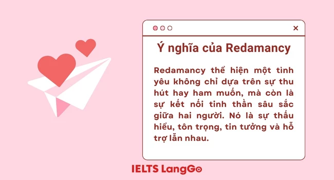 Ý nghĩa của Redamancy là gì trong tình yêu