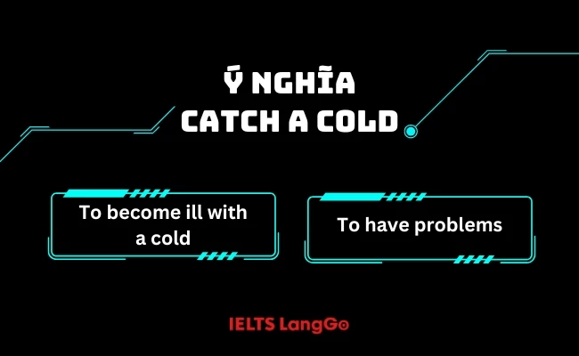 Ý nghĩa Catch a cold là gì?