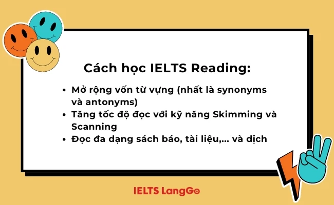 Cách học IELTS hiệu quả: Kỹ năng IELTS Reading