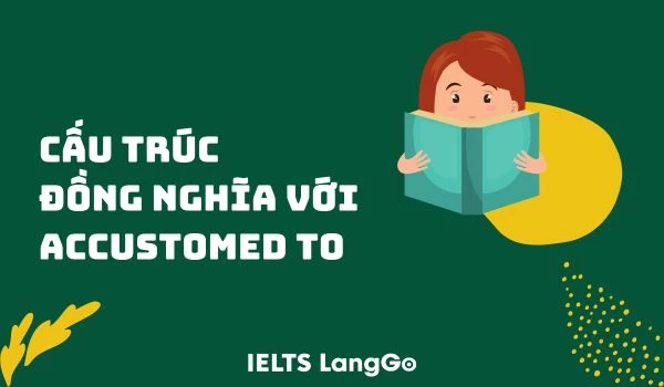 Cấu trúc đồng nghĩa với Accustomed to