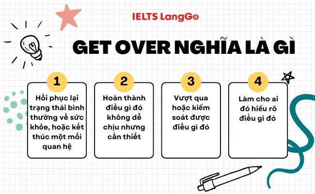 Get over nghĩa là gì