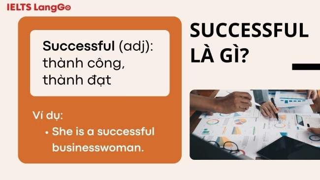 Successful nghĩa là gì? Ví dụ với Successful