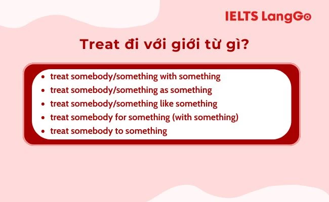 Giải đáp Treat đi với giới từ gì?