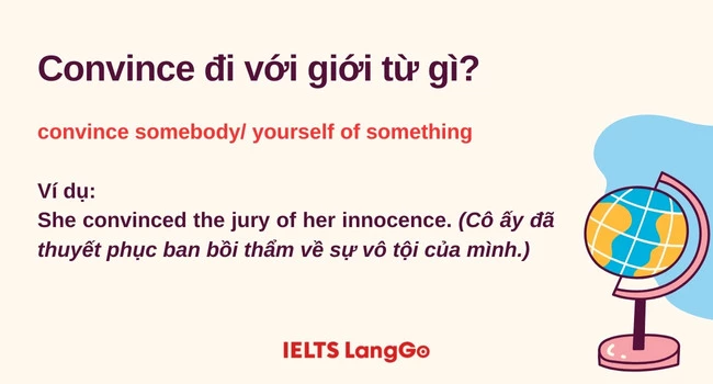 Giải đáp: Convince đi với giới từ gì?