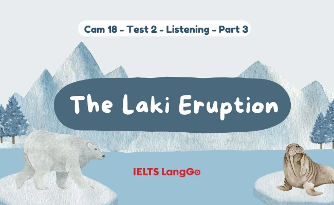 Cam 18 listening: The laki eruption