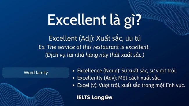 Excellent là gì