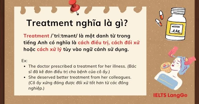 Treatment nghĩa là gì