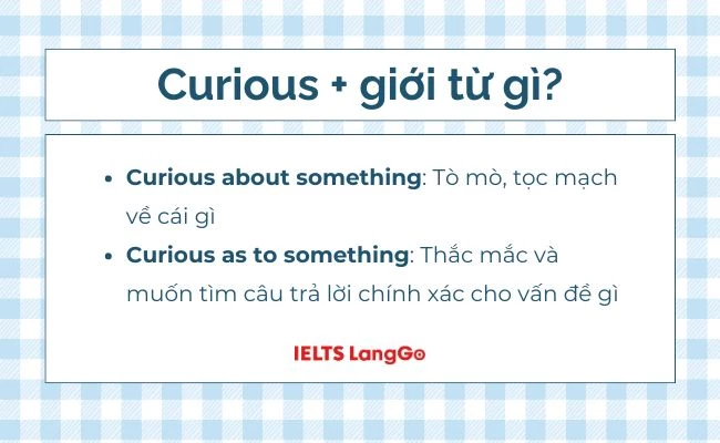 Curious đi với giới từ gì?