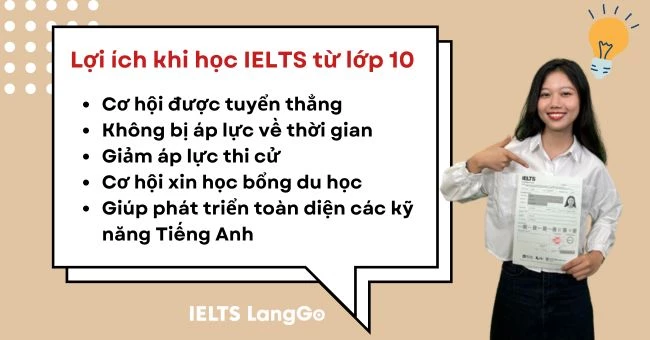 Học sinh lớp 10 có nên học IELTS?