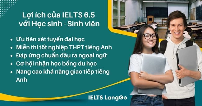 IELTS 6.5 có xin được học bổng không?