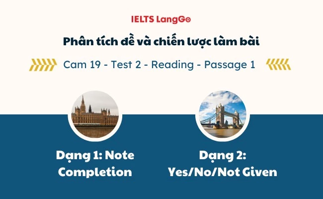 Phân tích đề và chiến lược làm bài Cam 19 - Test 2 - Reading passage 1