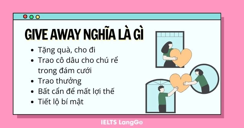 Give away nghĩa là gì