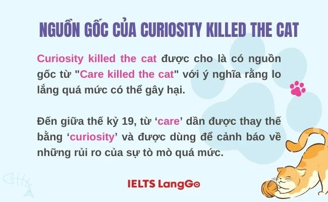 Curiosity killed the cat origin