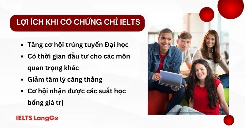 Lợi ích khi có chứng chỉ IELTS