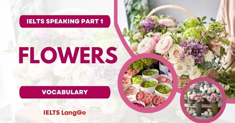 Từ vựng IELTS Speaking Part 1 topic Flowers