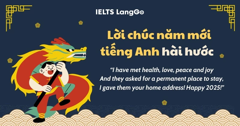 lời chúc năm mới Tiếng Anh hài hước